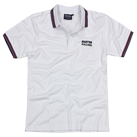 Martini Racing Mens Polo Shirt 1981 White