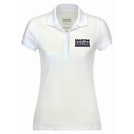 Martini Racing Ladies Polo Shirt 1981 Sport Line White