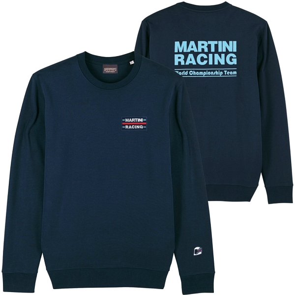 Martini Racing Team 1970's Sweatshirt Navy Blue