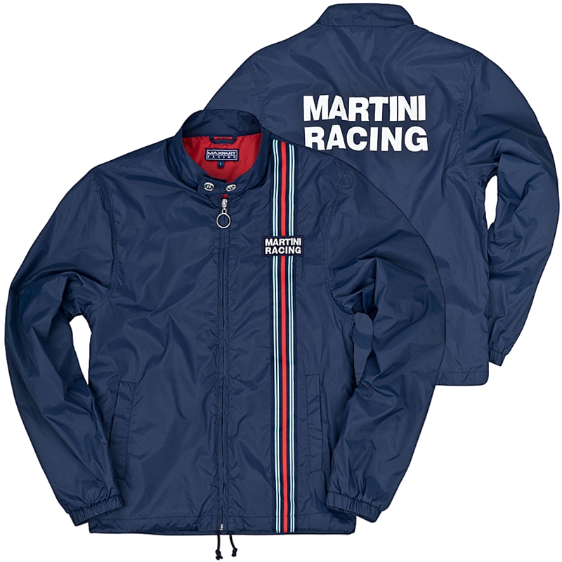 Martini Racing Windbreaker Jacket Dark Blue