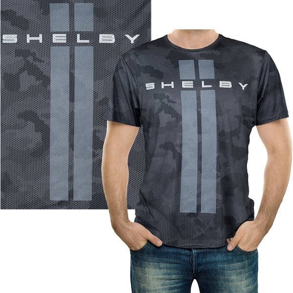 Shelby Camo Carbon Fiber Design T-Shirt