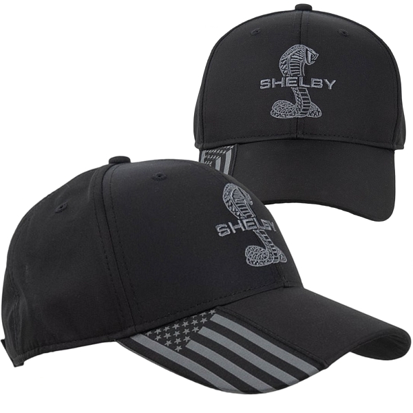 Shelby Tonal Tiffany Snake Black Baseball Cap