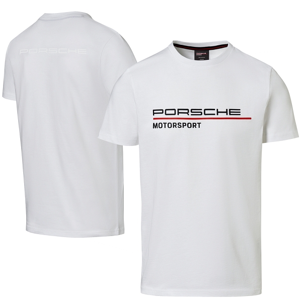 Porsche Men's Motorsport Fanwear Tshirt White