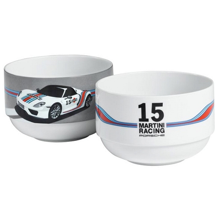 Porsche Martini Racing 918 Spyder Bowl Set